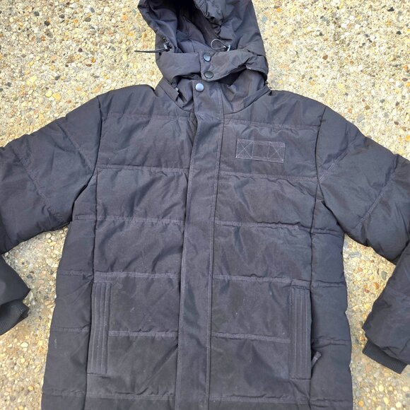 ❄️Wantdo Men's Puffer Coat Insulated Windproof Winter Jacket with Fixed Hood Bla - Picture 7 of 12